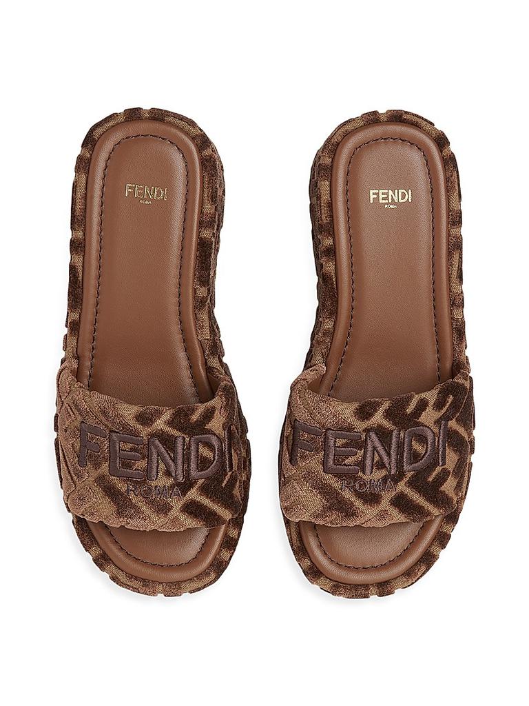 Fendi Sunshine 60MM Velvet Platform Sandals - Shoes - Compare Fendi Sunshine 60MM Velvet Platform Sandals - Shoes - Compare
