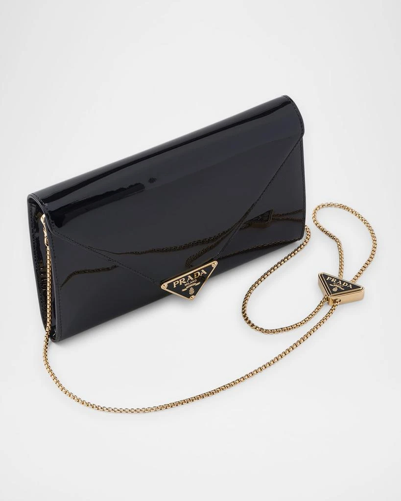 Prada Vernice Patent Leather Phone Pouch Bag 2