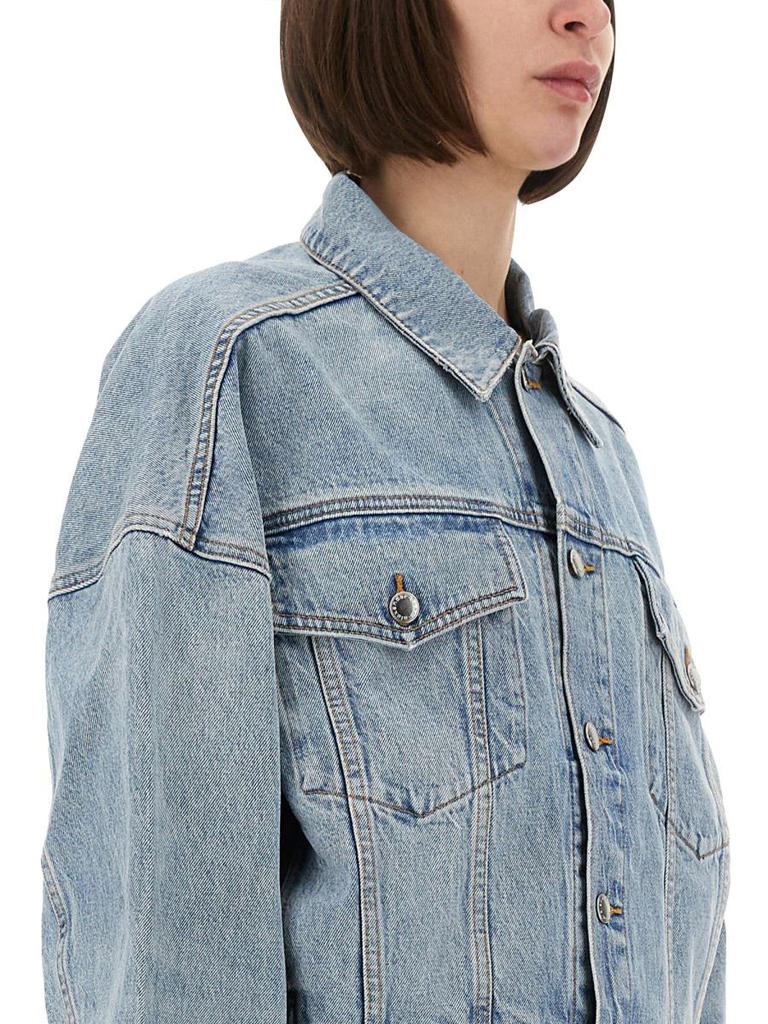 ジャケット・アウター ALEXANDER WANG Core Trucker Denim Jacket Alexander Wang Blue Core Denim Jacket Alexander Wang