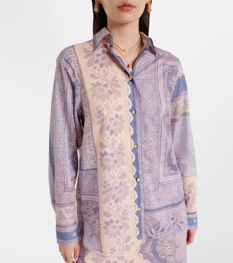 Zimmermann Lucky printed cotton shirt 6