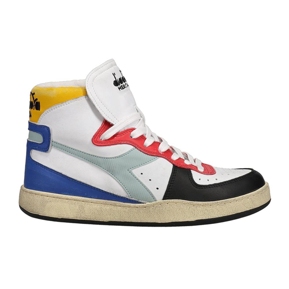 Diadora Mi Basket Used High Top Sneakers