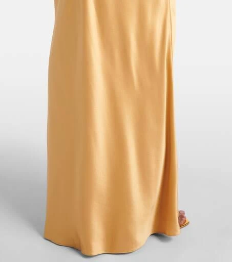 The Sei One-shoulder silk satin gown 6