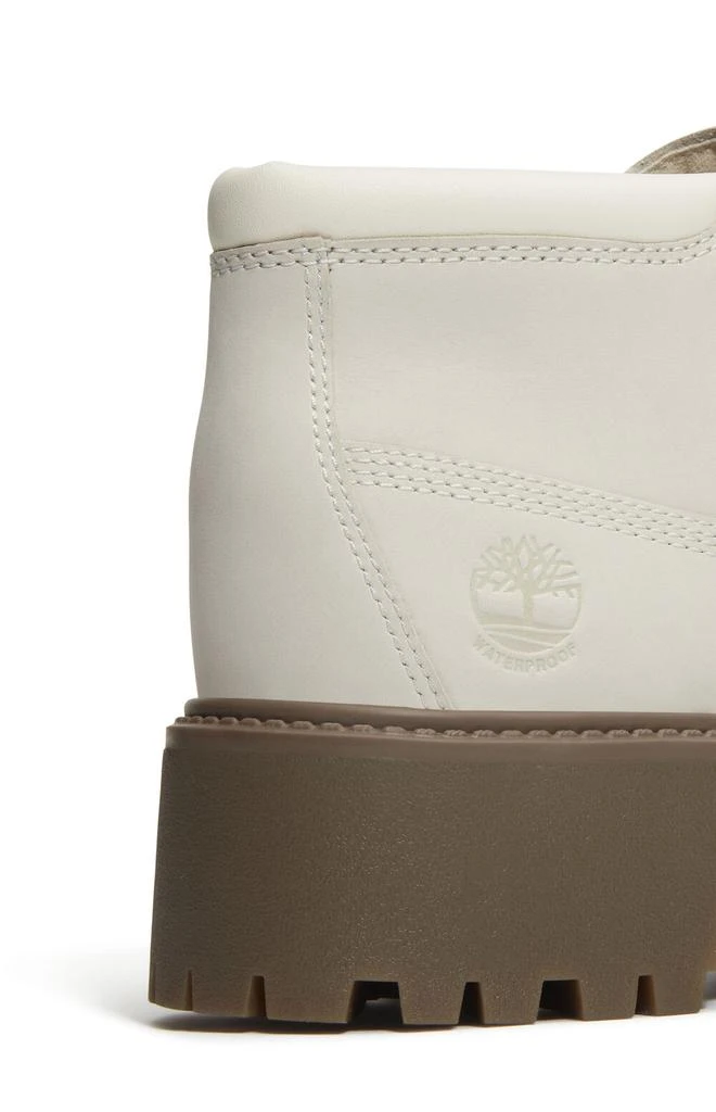 Timberland Women's Natural Stone Street Mid Lace-Up Boots 7