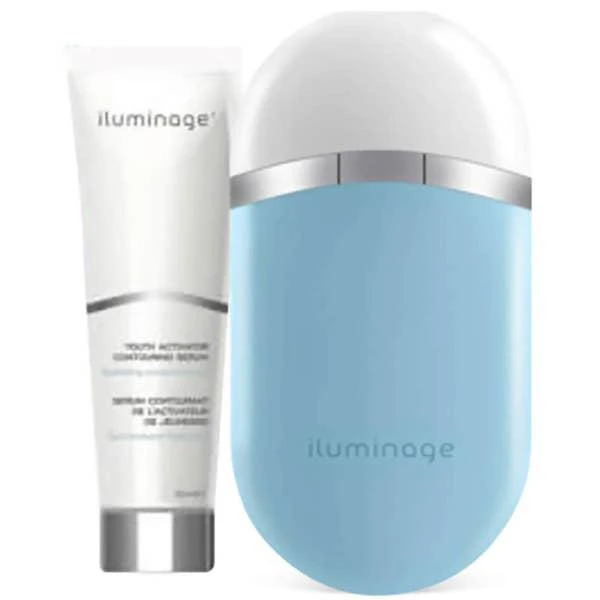 iluminage Iluminage Youth Activator Infrared LED Radio Frequency Anti-Aging Device & 2 Youth Activator Serums 1 kit 2