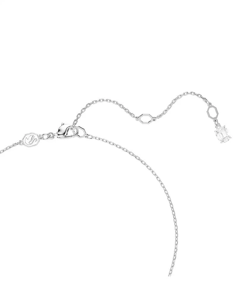 Swarovski Hyperbola Pendant, Mixed Cuts, Twist, White Necklace 3