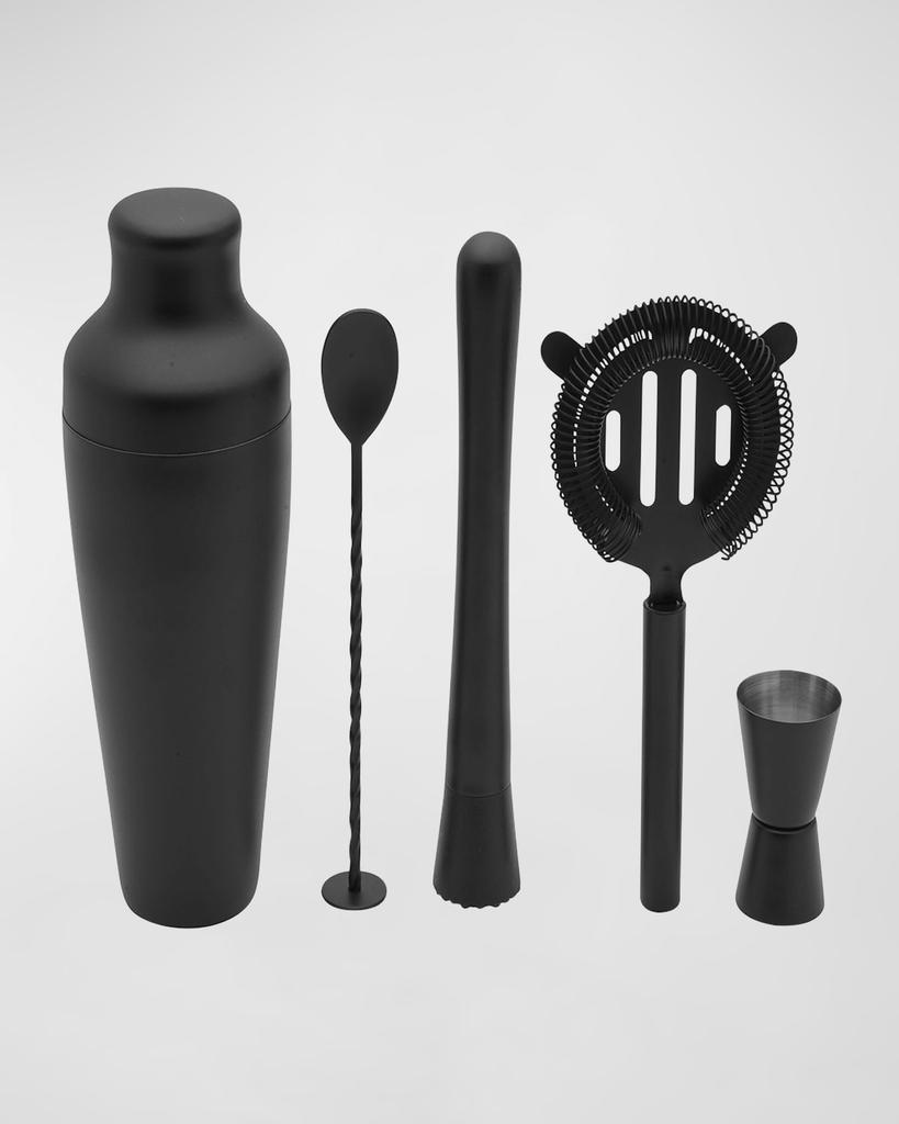 Houdini Noir 5-Piece Bar Tool Set