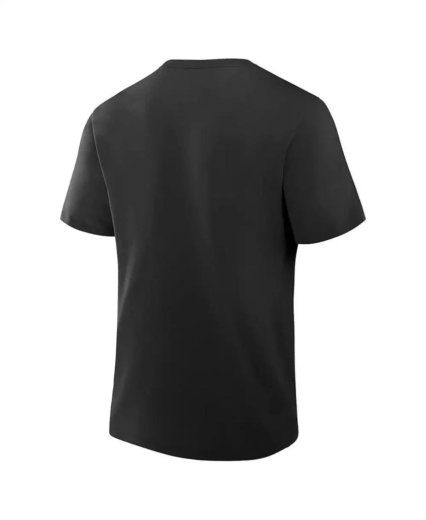 Fanatics Men's Black Los Angeles Dodgers Color Pop Legacy Clubhouse T-Shirt 2