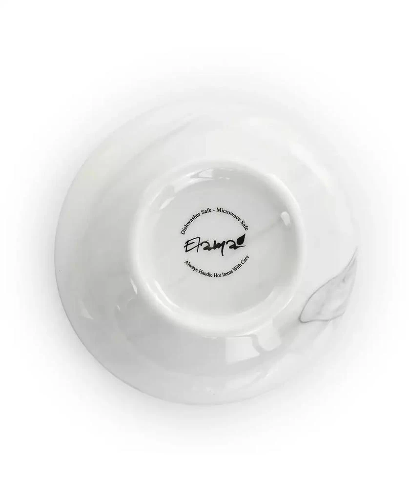 Elama Fine Marble 16 Pc. Dinnerware Set, Service for 4 8