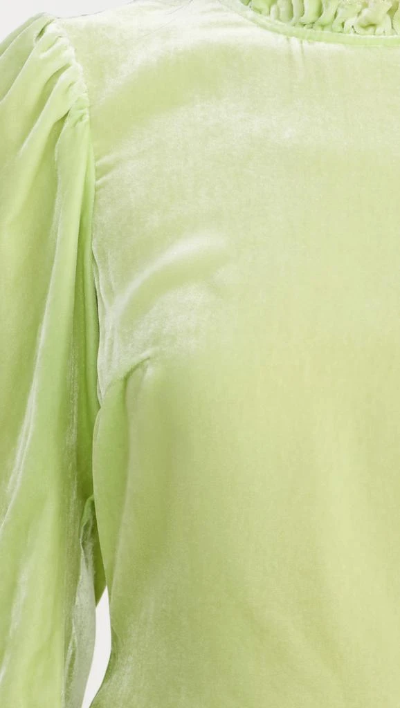 Ulla Johnson Marlene Velvet Blouse 5
