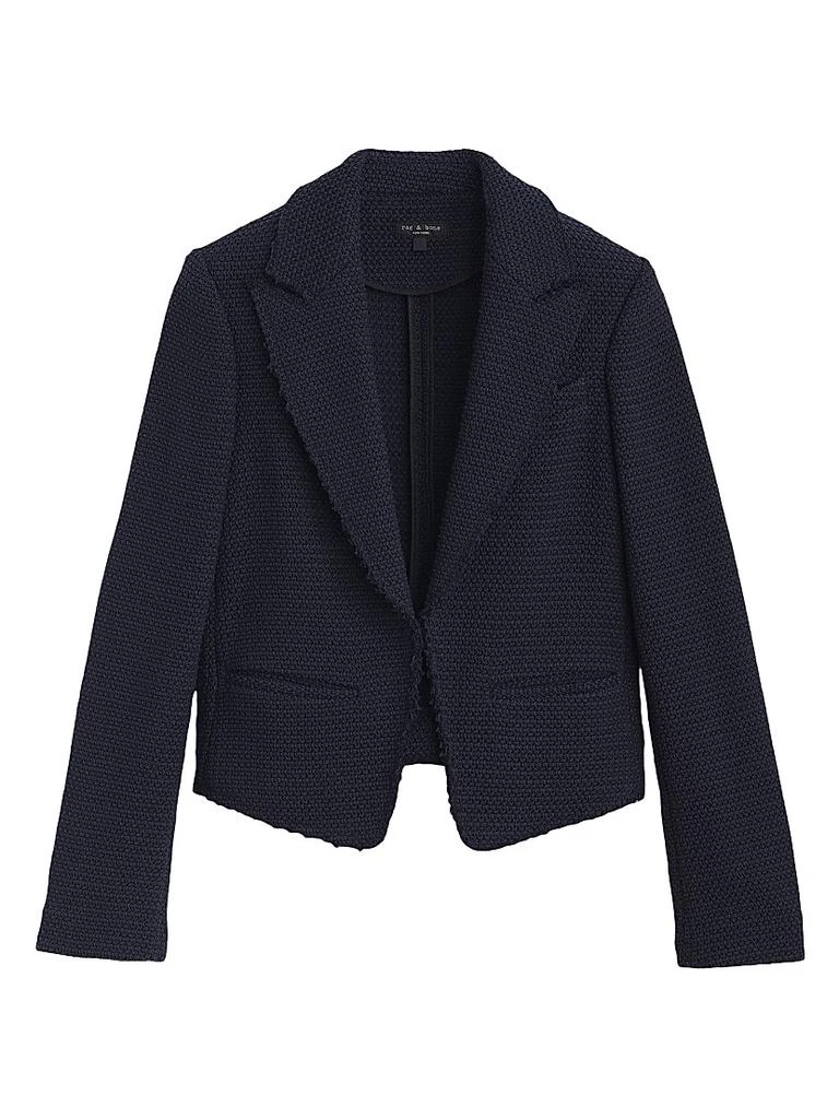 Rag & Bone Elle Tweed Single-Breasted Blazer 1