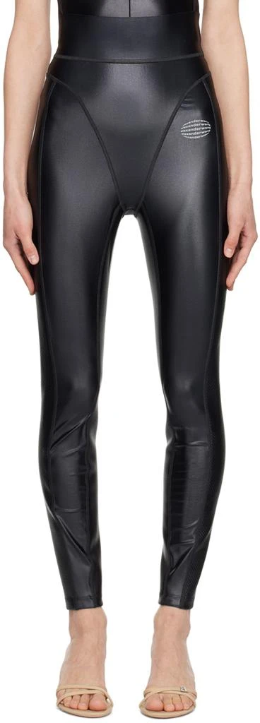 Alexander Wang Black Panty Line Leggings 1