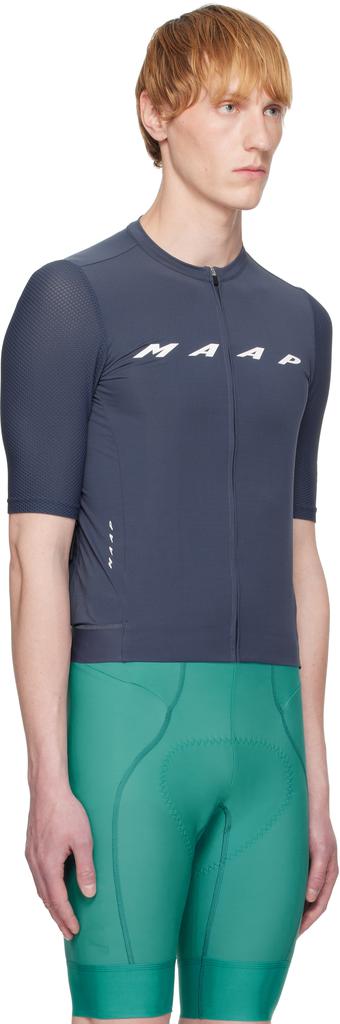 MAAP Navy Evade Pro Base Jersey 2.0 Cycling Top