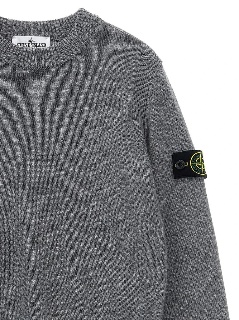 Stone Island Junior Stone Island Junior Logo Patch Knitted Jumper 3