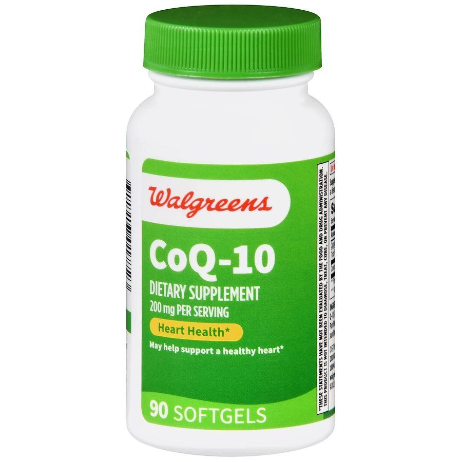 Walgreens CoQ-10 200 mg Softgels (90 days) 1