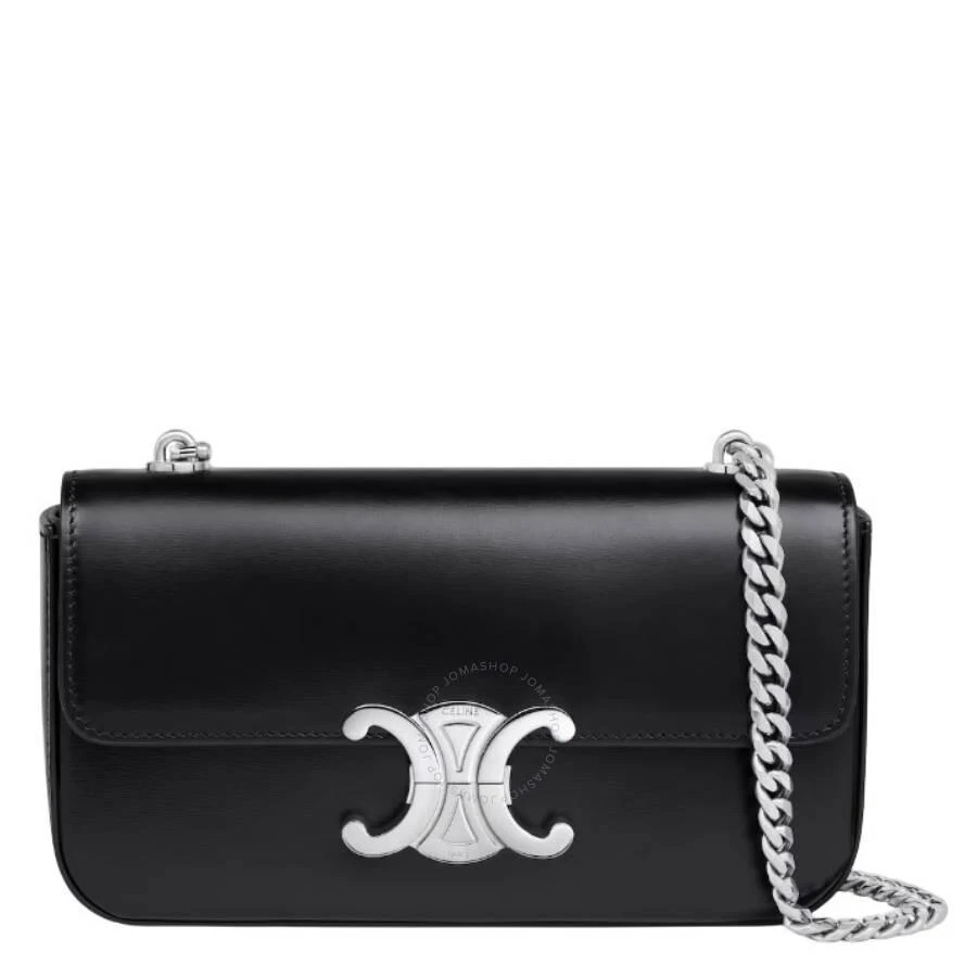 Celine Shiny Calfskin Claude Chain Shoulder Bag 1
