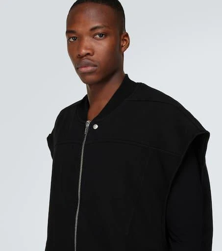 Rick Owens Oversized cotton jersey vest 5