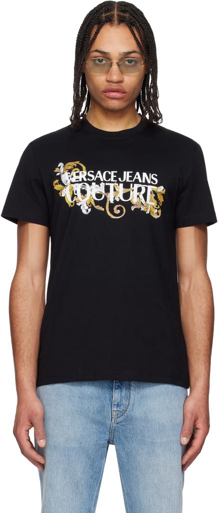 Versace Compact Cotton Jersey T-shirt - T-Shirts - BeyondStyle