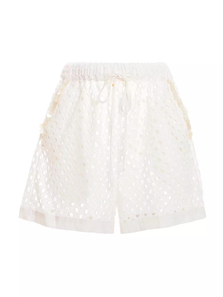 Agua Bendita Returning To The Roots Watts Kai Crochet Beaded Shorts