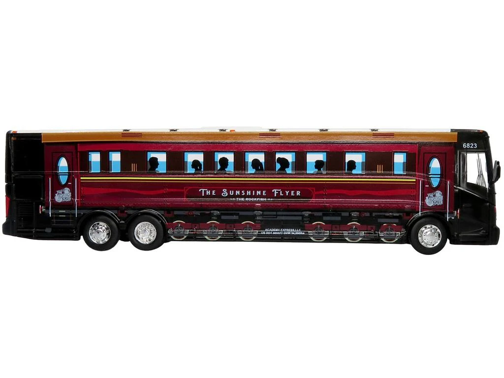 Iconic Replicas Van Hool CX-45 Coach Bus Academy Bus Lines "The Sunshine Flyer: The Rockfish" 1/87 Diecast Model by 1