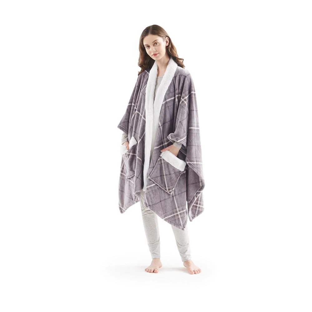 Charter Club Cozy Plush Wrap Robe Throw, 50" x 70", Created for Macy's 1