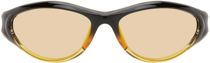 BONNIE CLYDE Black & Yellow Angel Sunglasses 1