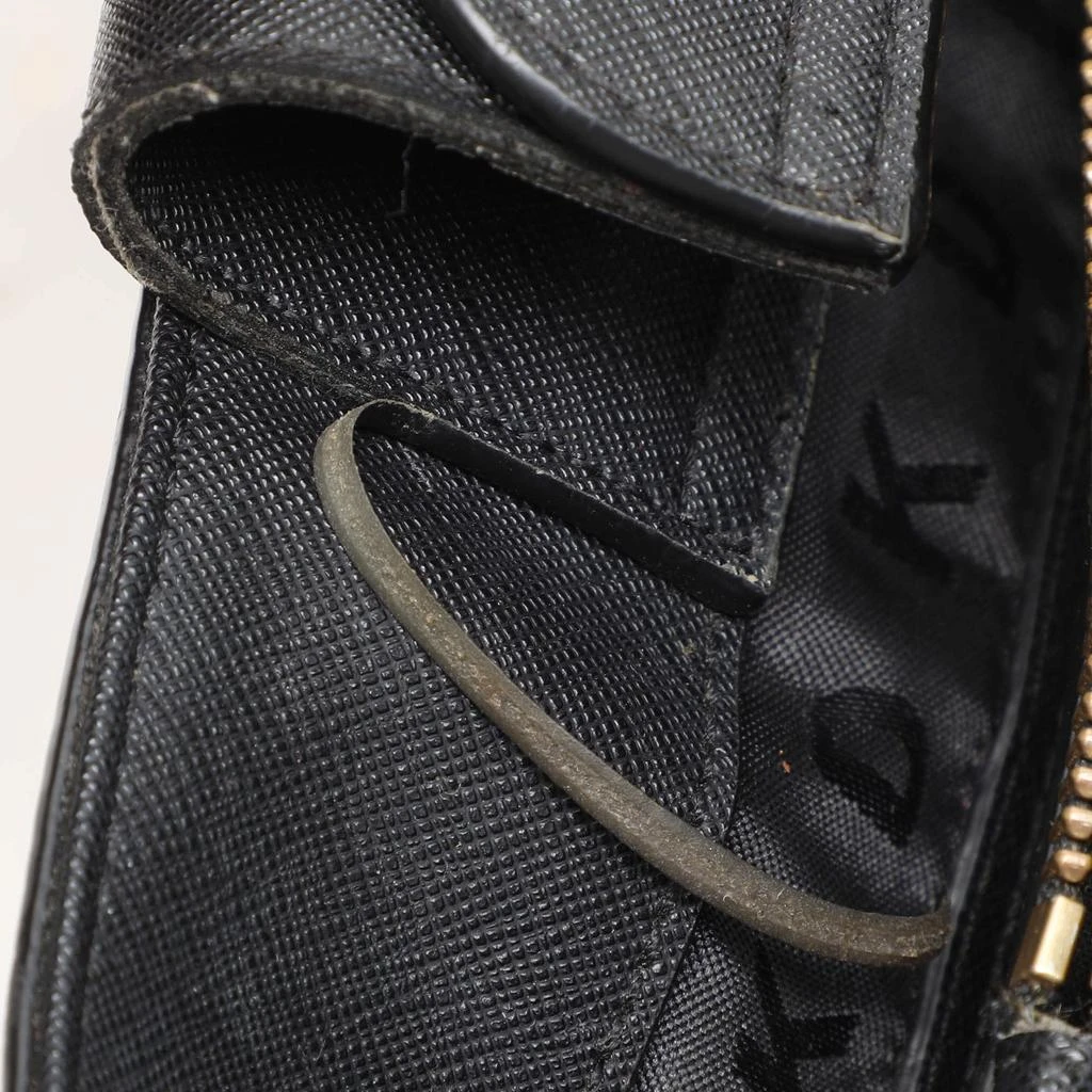 DKNY DKNY Black Saffiano Leather Bryant Park Bucket Bag 8