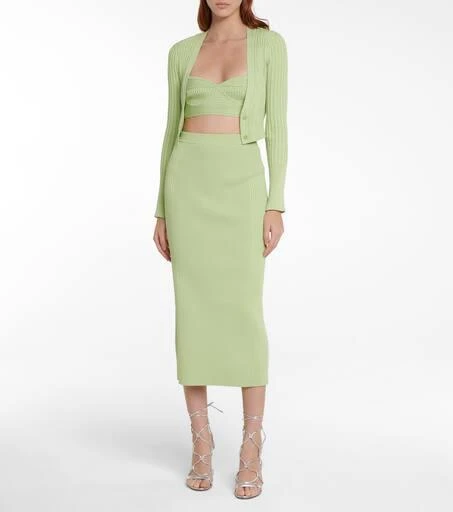 Jonathan Simkhai Linden ribbed-knit bralette 2