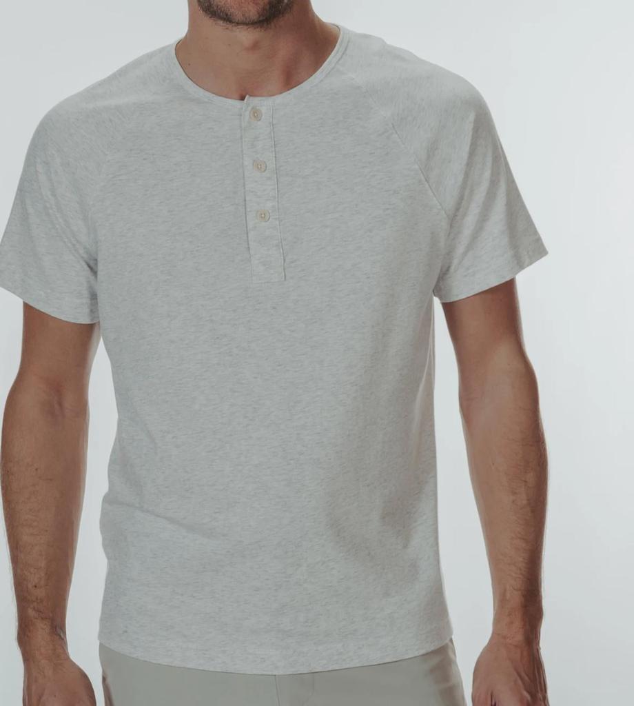 The Normal Brand The Normal Brand - Men's Active Short Sleeve Puremeso Henley