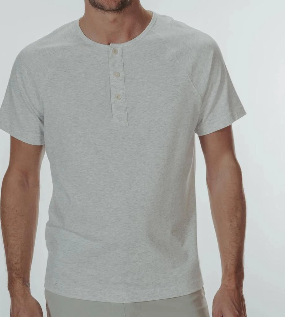 The Normal Brand The Normal Brand - Men's Active Short Sleeve Puremeso Henley 1