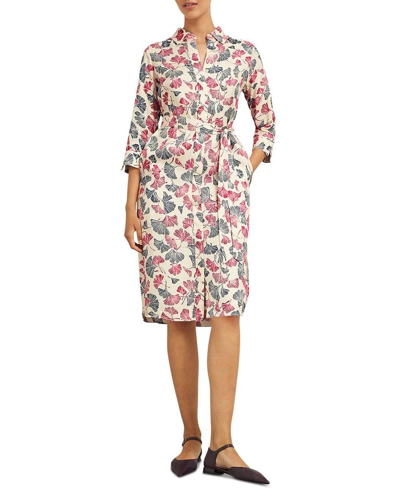 HOBBS LONDON Francis Printed Shirtdress 1