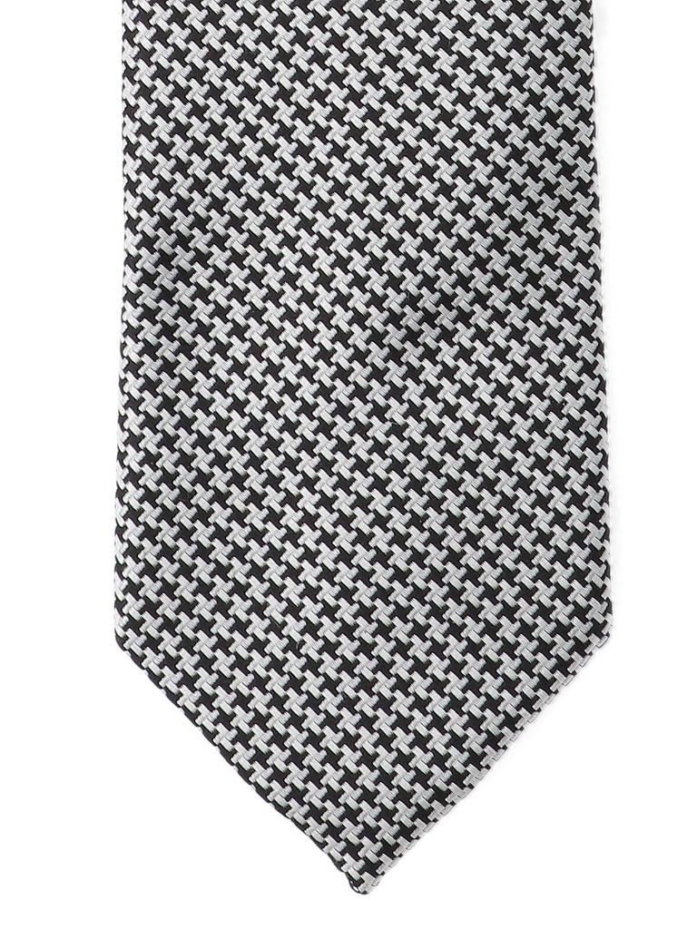 Tom Ford Tom Ford Houndstooth Pattern Satin Tie