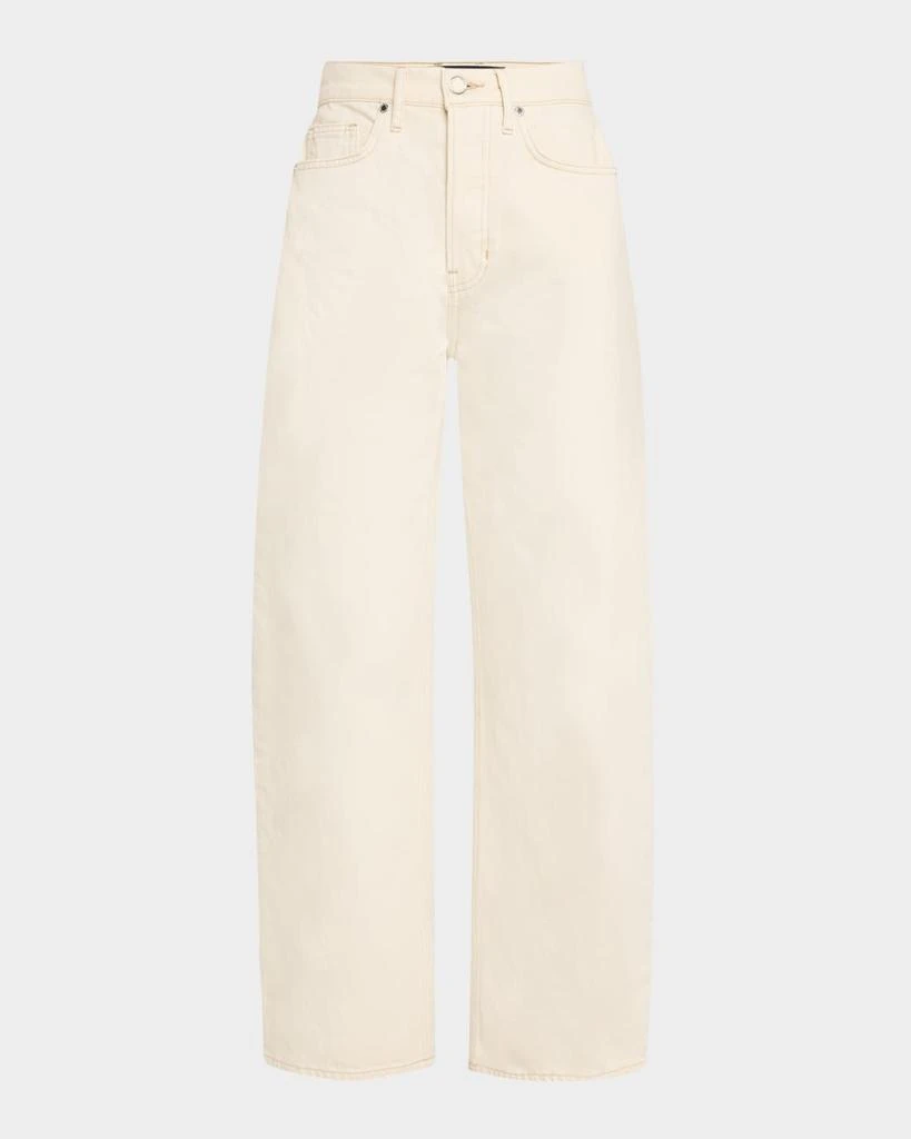 VERONICA BEARD Ryder High-Rise Saddle Jeans 1