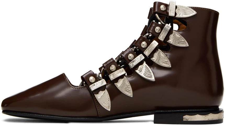 Toga Pulla SSENSE Exclusive Brown Boots 3