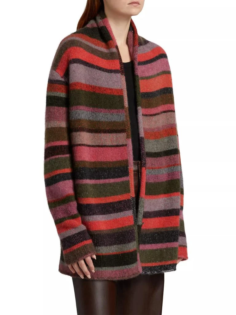 The Elder Statesman Striped Italy Smoking Cardigan 4