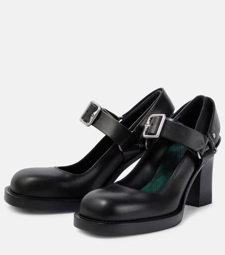 Burberry 85 leather pumps 5