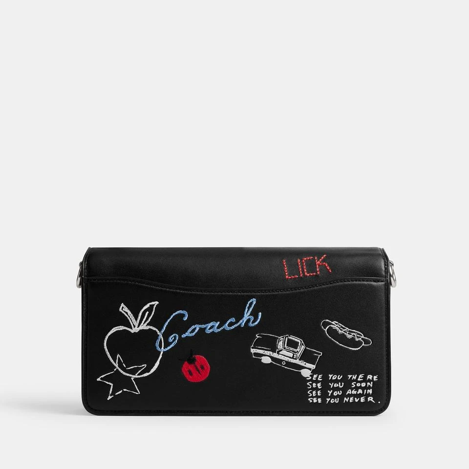 Coach Coach Tabby 26 Sketch Print Leather Shoulder Bag 4