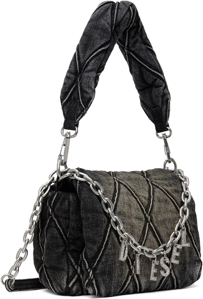 Diesel Black Charm-D Shoulder S Bag 2