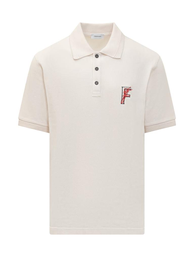 Ferragamo Polo Shirt With Logo – On Sale Now with Up to 34% Off