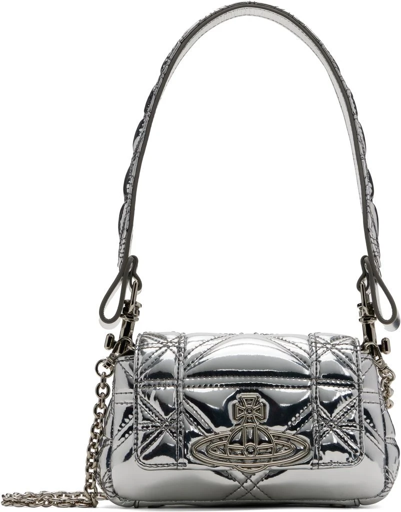 Vivienne Westwood Silver Small Hazel Bag 1