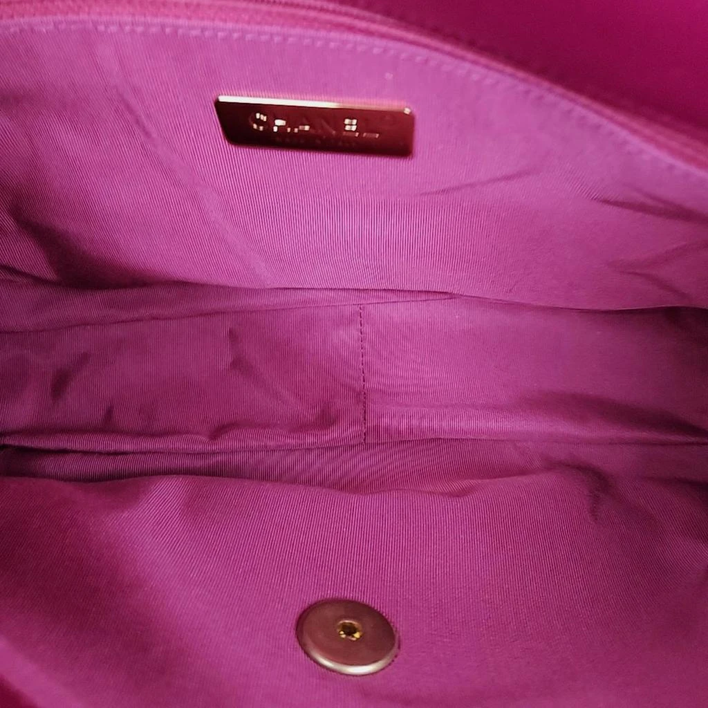 Chanel Chanel Pink Fur Shearling 19 Flap Bag 6
