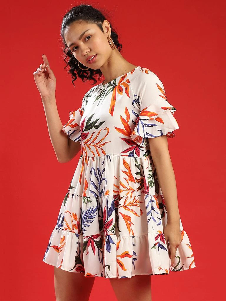 Campus Sutra Women Floral Stylish Casual Dresses 2