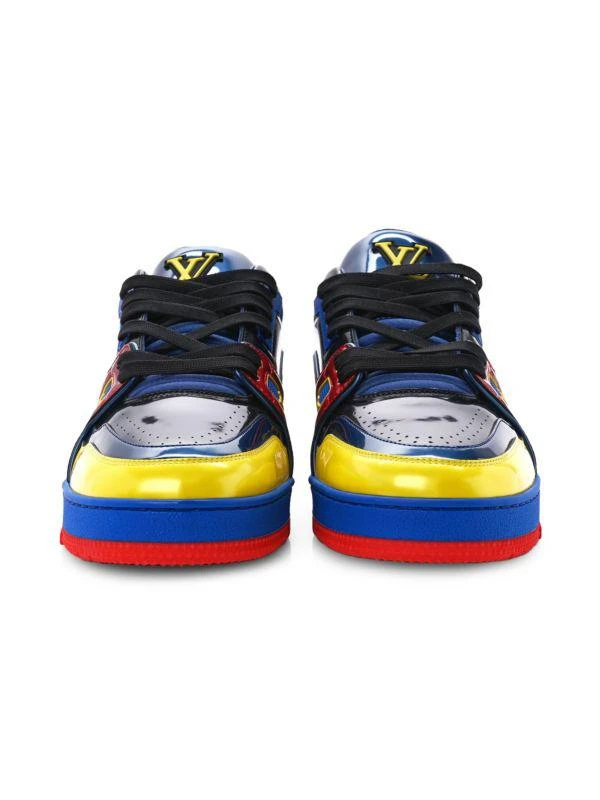 Louis Vuitton Multicolor Leather Sneakers 3