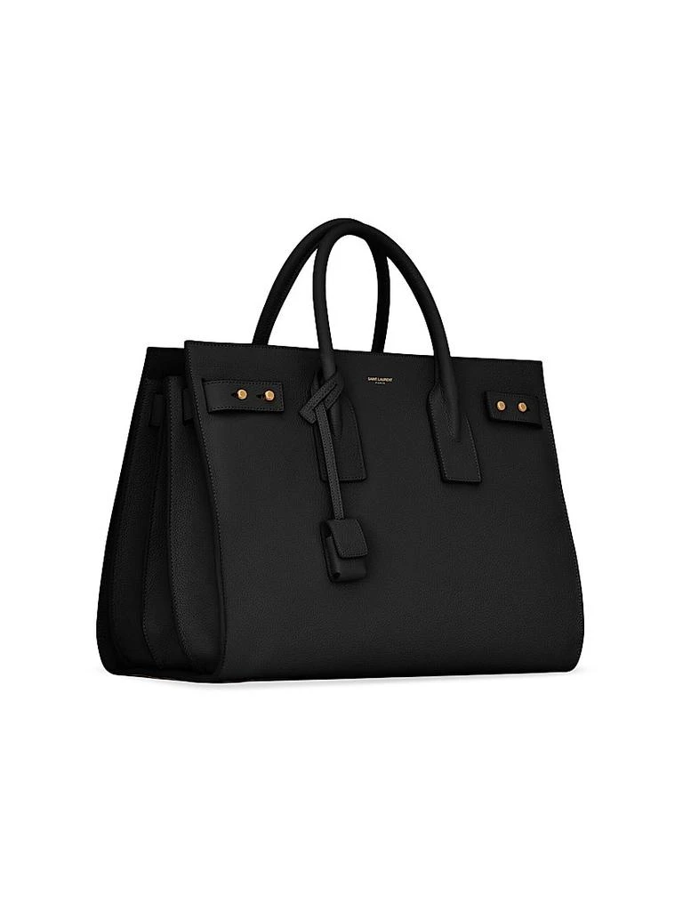 Yves Saint Laurent Sac De Jour Supple Medium In Grained Leather 6