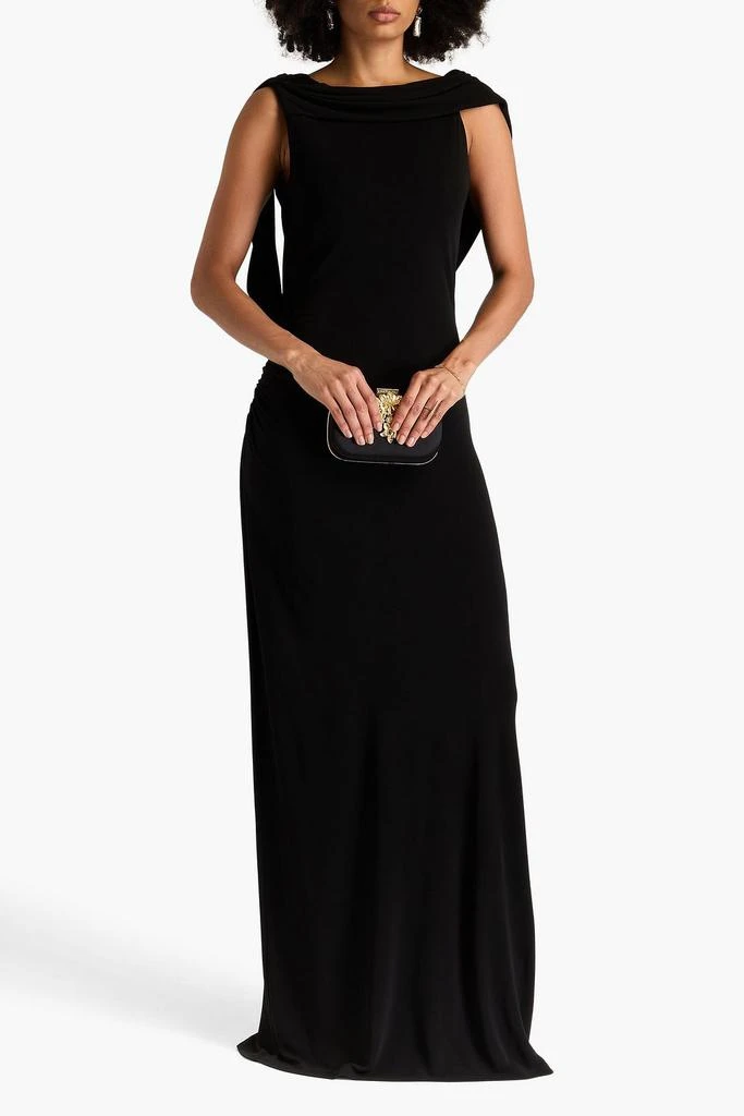 Alberta Ferretti Draped jersey gown 2