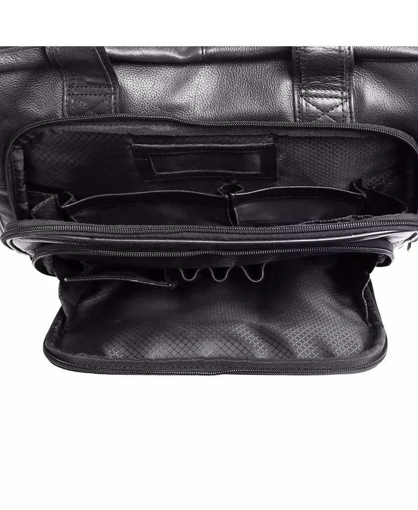 McKlein Gold Coast, 17" Patented Detachable -Wheeled Laptop Briefcase 4