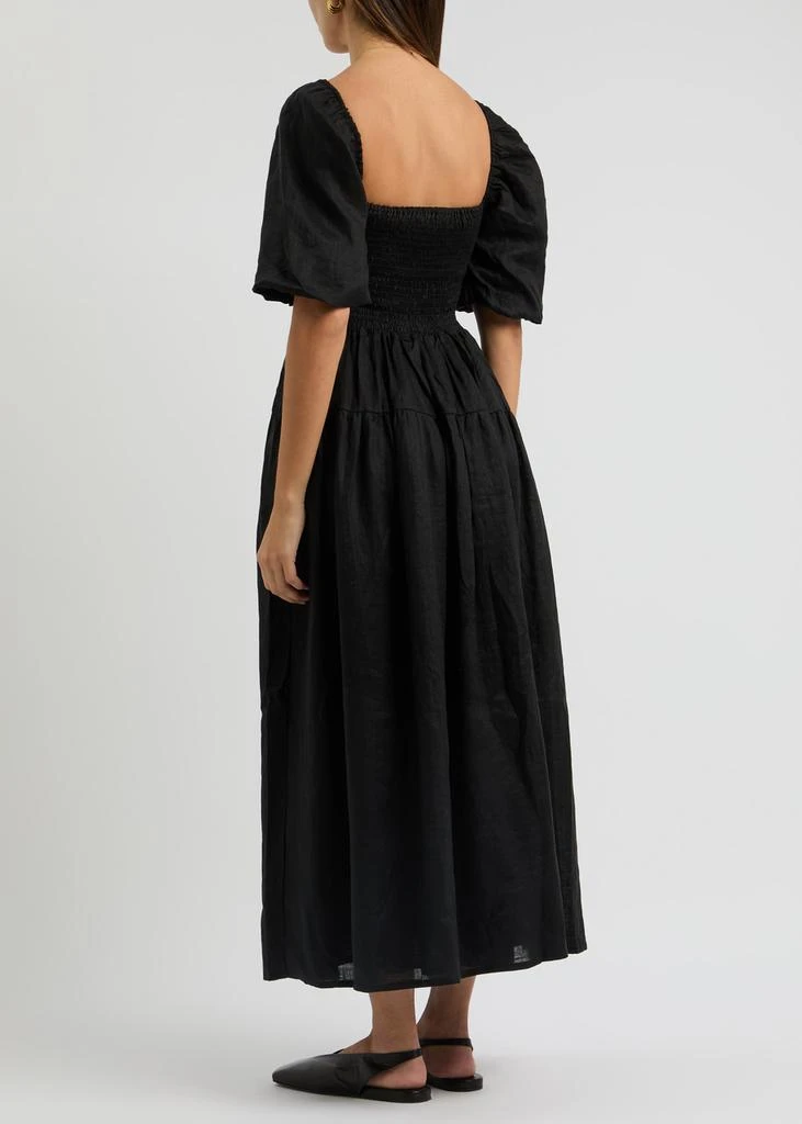 Faithfull the Brand Rosarico linen midi dress 3