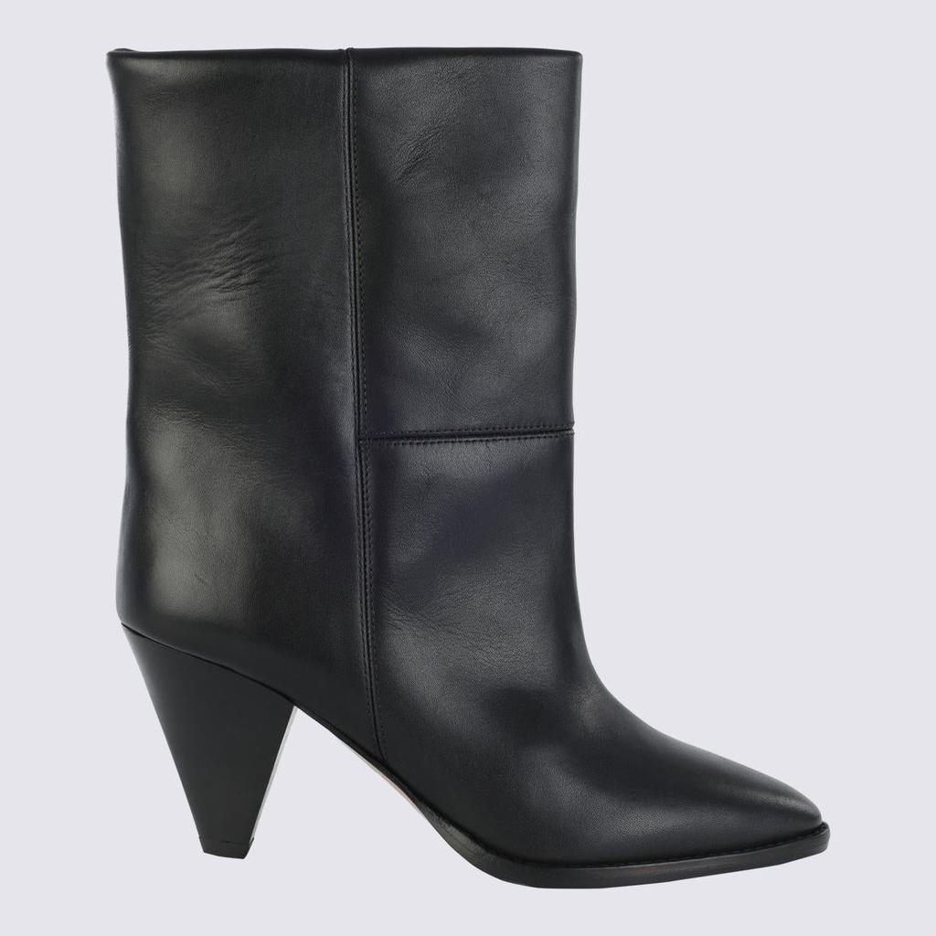 Isabel Marant Isabel Marant Black Leather Rouxa Boots