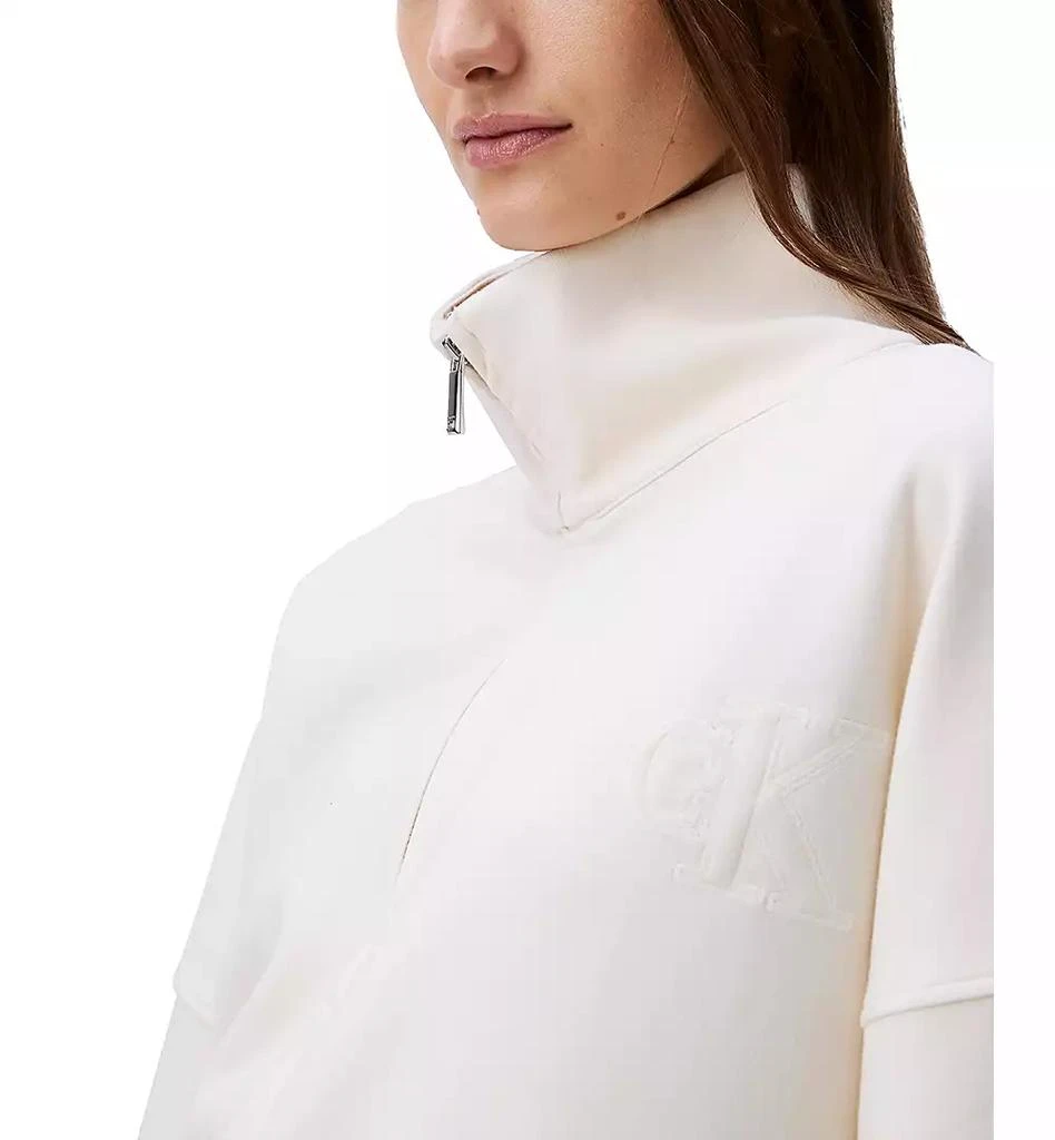 Calvin Klein Women's Quarter-Zip Sweatshirt 5