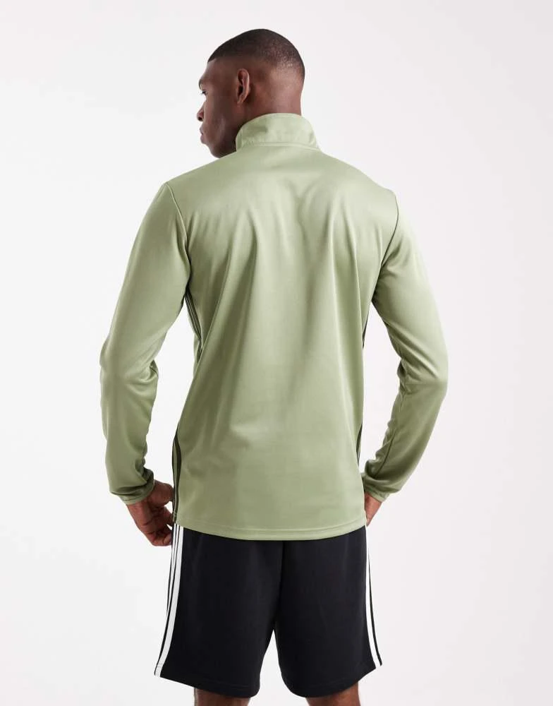 Adidas adidas Football Tiro 25 essentials training top in tent green / night cargo / imp 5