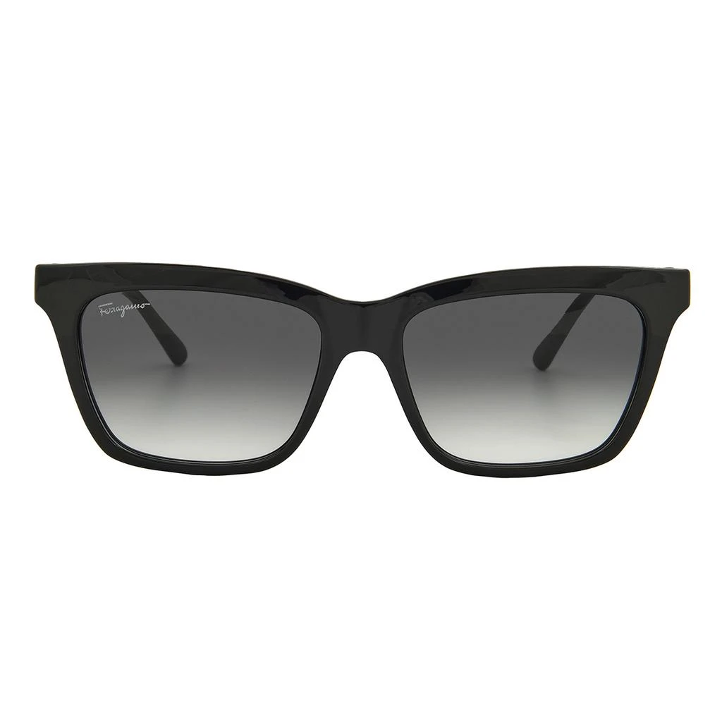 Salvatore Ferragamo Grey Gradient Rectangular Ladies Sunglasses SF1027S 001 55